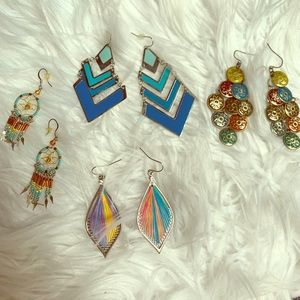 Francesca’s bohemian earrings